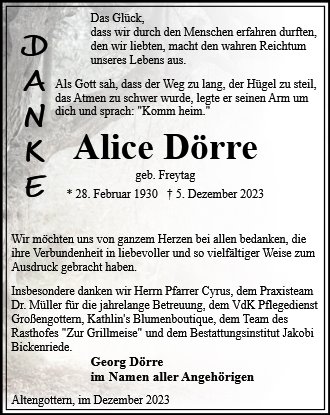 Alice Dörre
