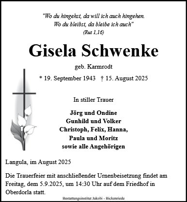 Gisela Schwenke