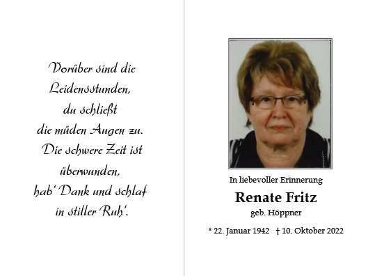 Renate Fritz