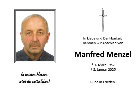 Manfred Menzel