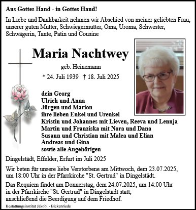 Maria Nachtwey