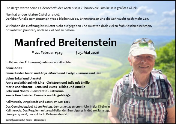 Manfred Breitenstein