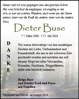 Dieter Buse