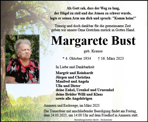 Margarete Bust