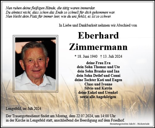 Eberhard Zimmermann