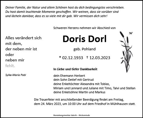 Doris Dorl