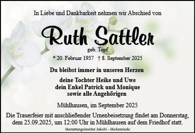 Ruth Sattler