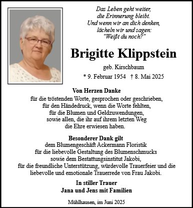 Brigitte Klippstein