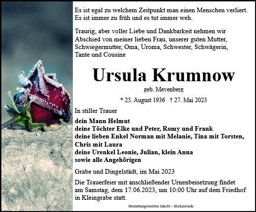 Ursula Krumnow