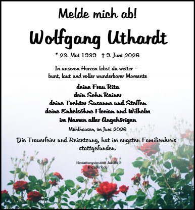 Wolfgang Uthardt
