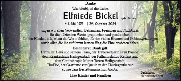 Elfriede Bickel