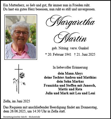 Margaretha Martin