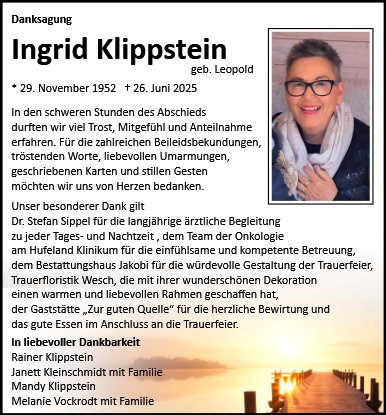 Ingrid Klippstein