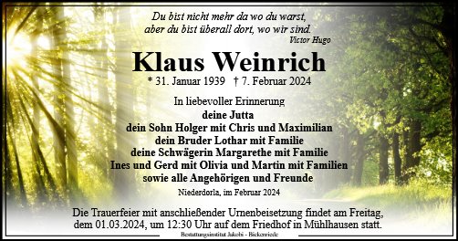 Klaus Weinrich