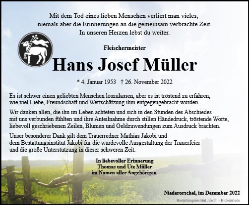Hans Josef Müller