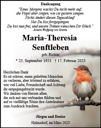 Maria-Theresia Senftleben
