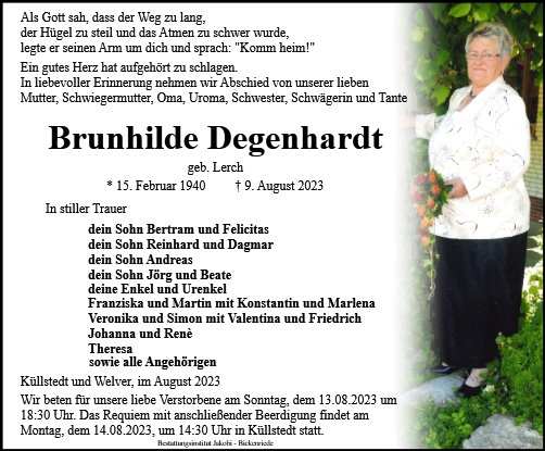Brunhilde Degenhardt