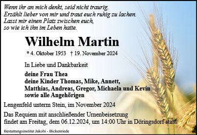 Wilhelm Martin