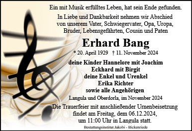 Erhard Bang