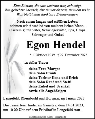 Egon Hendel