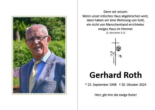 Gerhard Roth