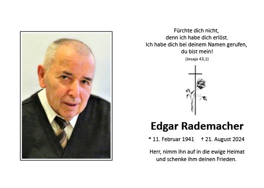 Edgar Rademacher