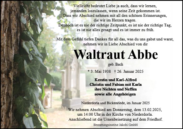 Waltraut Abbe