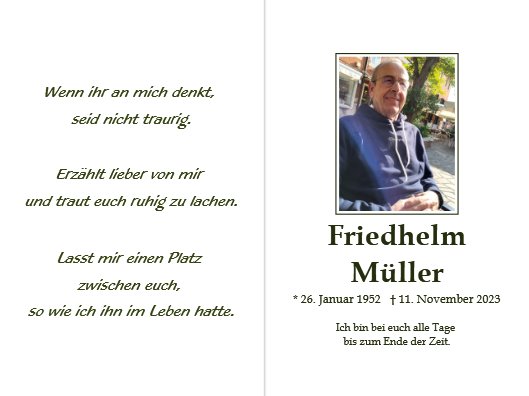Friedhelm Heinrich Müller