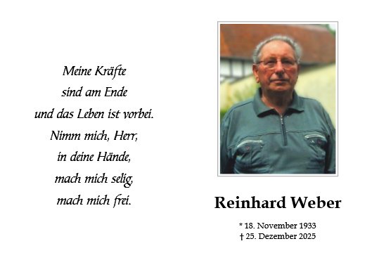 Reinhard Weber