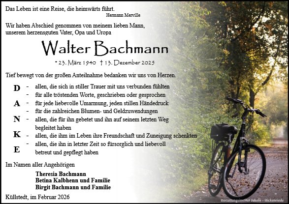 Walter Bachmann