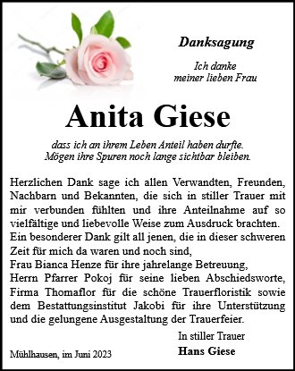 Anita Giese