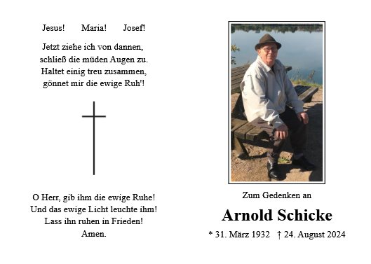 Arnold Schicke