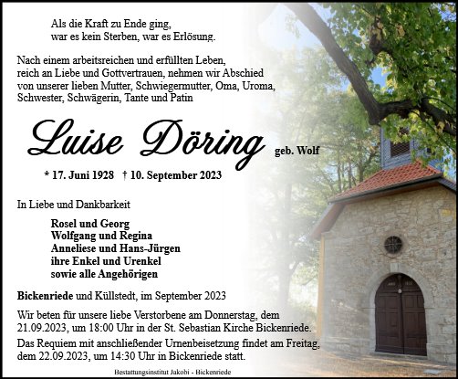 Luise Döring