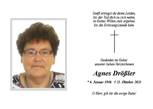 Agnes Drößler
