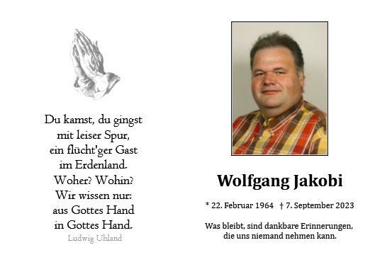 Wolfgang Jakobi
