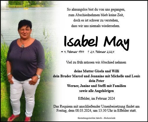 Isabel May