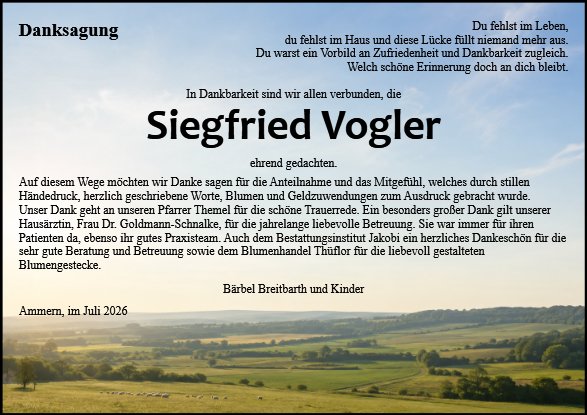 Siegfried Vogler