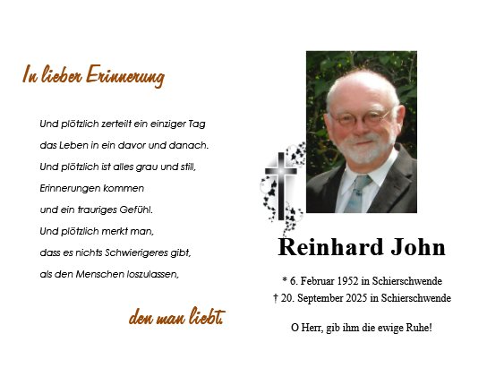 Reinhard John