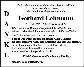 Gerhard Lehmann