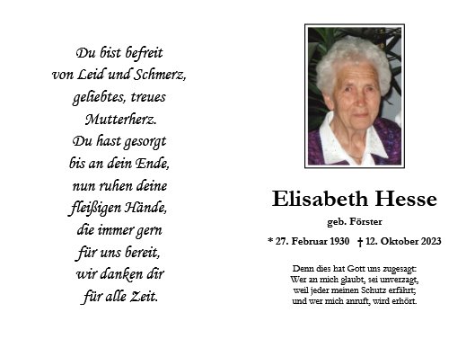 Elisabeth Hesse