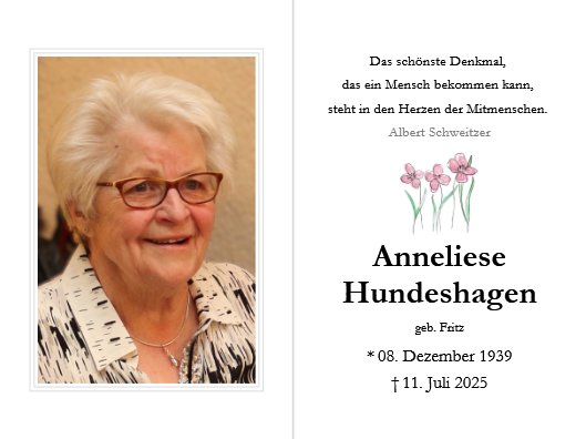 Anneliese Hundeshagen