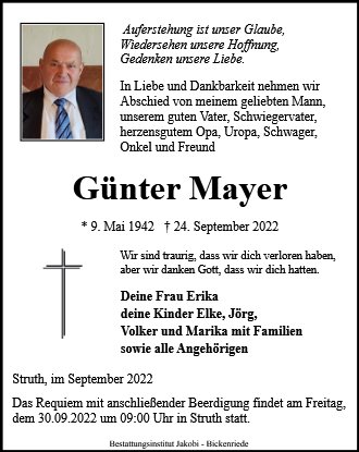 Günter Mayer