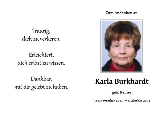 Karla Burkhardt