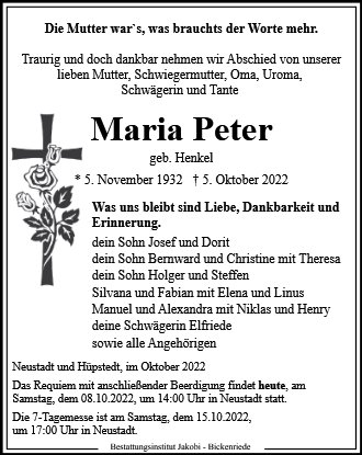 Maria Peter