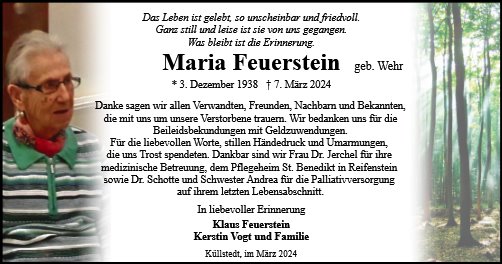 Maria Feuerstein