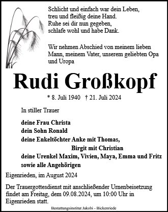 Rudi Großkopf