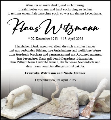 Klaus Witzmann