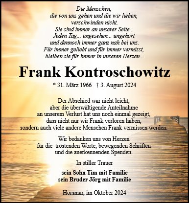 Frank Kontroschowitz