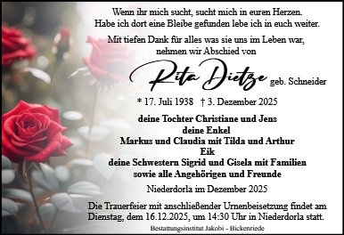 Rita Dietze