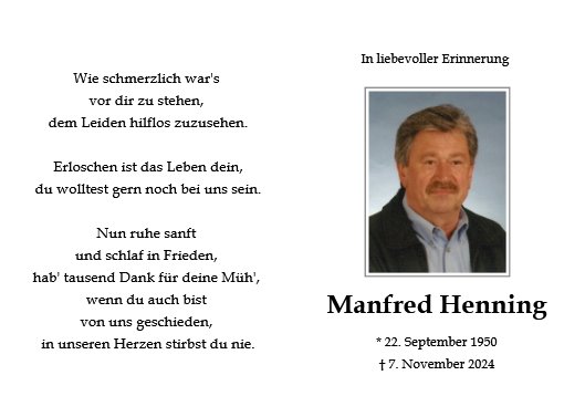 Manfred Henning